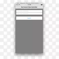 iPhone 8 Xamarin用户界面IOS按钮-IOS
