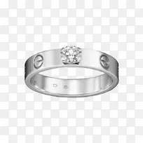 卡地亚婚戒订婚戒指珠宝戒指