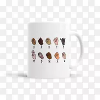 咖啡杯产品设计瓷器杯-讨厌的女人