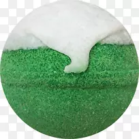 高尔夫球绿色足球可可脂