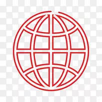 地球世界图形计算机图标-地球仪