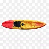 海洋皮划艇扰流器11海上皮划艇独木舟坐在顶上划独木舟