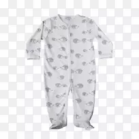 袖子婴儿和蹒跚学步的婴儿一件睡衣，紧身套装-婴儿刺猬