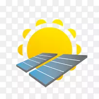 可再生能源太阳能光伏系统光伏发电