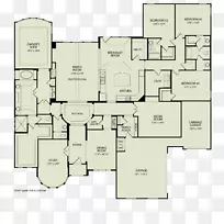 房屋平面图梦想住宅设计-坐在地板上