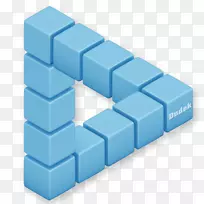 彭罗斯三角光学错觉不可能物体三维空间dxf