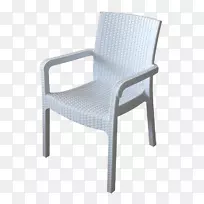 椅子塑料柳条花园家具-椅子