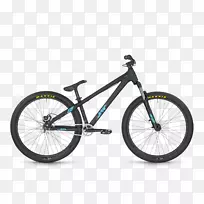 Dartmoor电动自行车，2017年黑色和蓝色山地车节-自行车