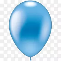 气球粉蓝色乳胶绿松石-气球