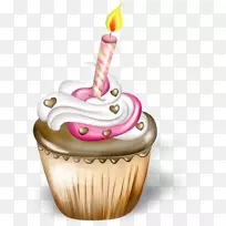 蛋糕奶油生日蛋糕-蛋糕