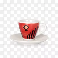 咖啡杯浓咖啡-产品设计茶碟