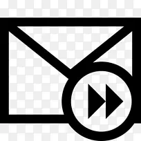 电子邮件转发弹跳地址计算机图标电子邮件框-电子邮件