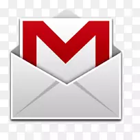 收件箱由Gmail电子邮件地址google-gmail