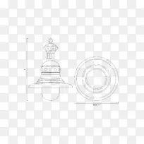 素描产品设计品牌线艺术透明玻璃