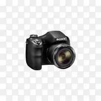 索尼数码相机-h 400索尼数码相机-h 300 20.1 mp数码相机-黑色点拍相机索尼变焦镜头-相机拍摄
