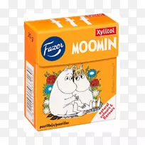 Moomins Fazer Ptille糖果-糖果