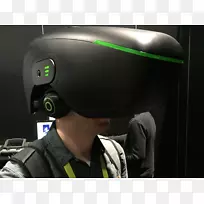 Oculus裂缝虚拟现实耳机国际消费类电子产品展PlayStation vr头戴显示器
