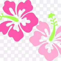 夏威夷剪贴画迷迭香花卉png图片.花