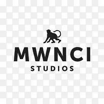 Mwnci工作室(猴子)-录音室英国录音和复制标志-普通背景