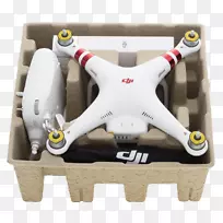 DJI幻影3标准四连无人飞行器-飞机