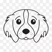 达尔马提亚狗品种画着色书-小狗