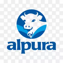 标识品牌阿尔普拉形象牛奶-牛奶