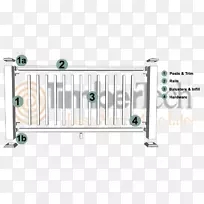 甲板栏杆扶手Trex公司木材技术-木甲板