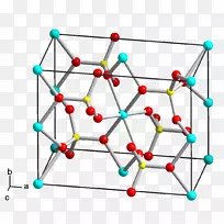 硫酸铜晶体结构-水