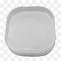 产品设计塑料玻璃拼盘-快餐