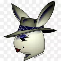 花花公子兔形象标志-兔子
