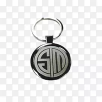 钥匙链组SoloMid产品徽标-锁链