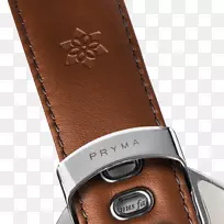 Pryma 01耳机手表表带咖啡奶油咖啡