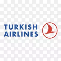 土耳其航空公司标识土耳其航空公司-小心缺口