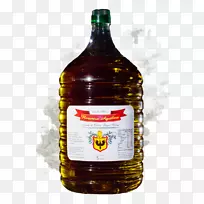 玻璃瓶橄榄油利口酒