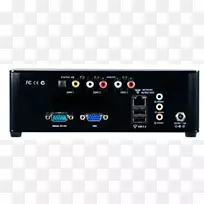 jbl 2立体声公共地址混合器csm-32路由器电子立体声无扇服务器