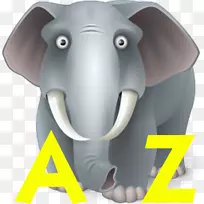 动物的声音学习abc 123电脑图标android应用程序包动物字母表给孩子-婴儿动物