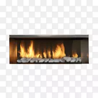 壁炉室外燃气加热器.陶瓷石