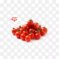 李子番茄灌木丛番茄素食料理-农场就餐