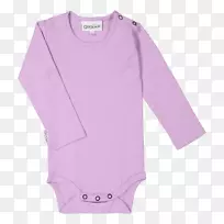 婴儿及幼童单件肩袖粉红色m体装-轻体