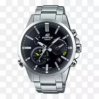 卡西欧大厦EQB-501xdb表g-休克时钟-独特的优雅触摸。