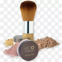 矿物化妆品表面粉状矿物化妆品基础-天然矿物