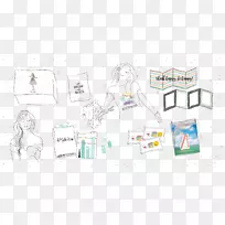素描图形插图图形设计纸-苍兰