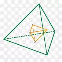 三角形四面体多面体柏拉图立体几何学三角形