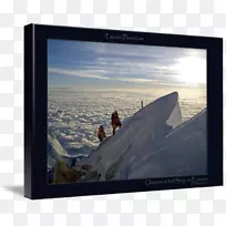 攀登珠穆朗玛峰电视图像登山