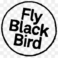 徽标黑鸟剪贴画字体品牌-黑鸟标志
