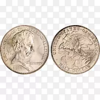 一角半元摩根元硬币
