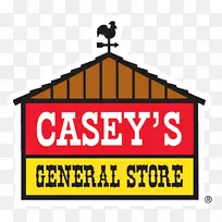 Creston Casey‘s普通商店便利店标志-摩托越野赛推广