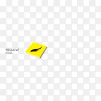 标志产品设计三角-黄线