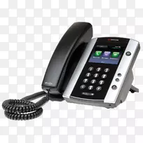 Polycom VVX 501 Polycom VVX 500 VoIP电话-星号