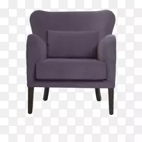 俱乐部椅产品设计舒适扶手-沙发图案